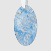クールで青い氷山 オーナメント (正面)