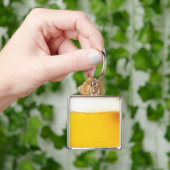 クールで風味がよいビールKeychain キーホルダー (手)