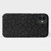クールで黒いヒョウのプリントのiPhone 5の箱 Case-Mate iPhoneケース (裏面(横))