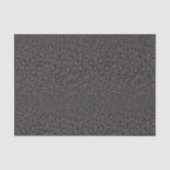 クールで黒い灰色のチータのプリントのモノグラム 薄葉紙 (正面)