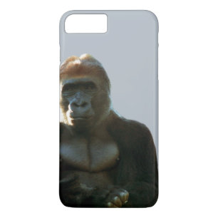 クールで、おもしろいなゴリラ猿の動物の電話箱 iPhone 8 PLUS/7 PLUSケース