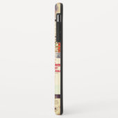 クールで、ユニークなレトロのおもしろいな米国の公共公衆電話- Case-Mate iPhoneケース (裏面/左)