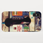 クールで、ユニークなレトロのおもしろいな米国の公共公衆電話- Case-Mate iPhoneケース (裏面(横))