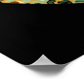 クールとユニークCamouflage Illuminati ポスター (角)