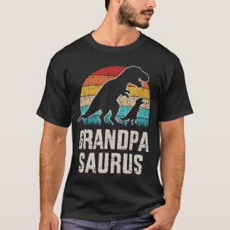 クールなおじいちゃんのひ孫 おじいちゃんみたいだけどさらにクール おもしろグラ Tシャツ