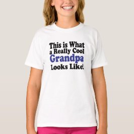 クールなおじいちゃん Tシャツ