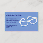 クールなおたくガラス 名刺 (正面)