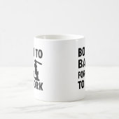 クールなこうもりのデザイン コーヒーマグカップ (中央)