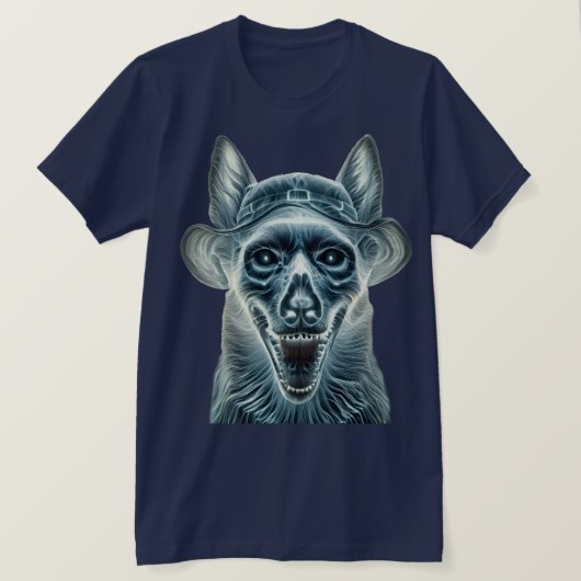 クールなわんこ！ Tシャツ (デザイン正面)