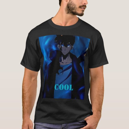 クールなアニメTシャツ Tシャツ (正面)