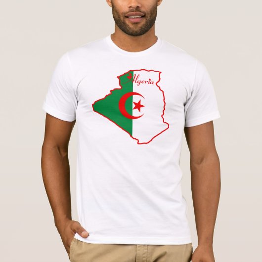 クールなアルジェリア Tシャツ (正面)