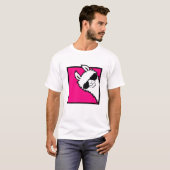 クールなアルパカのサングラス ルーミャルマカ Tシャツ (正面フル)