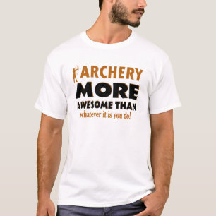 クールなアーチェリーのデザイン Tシャツ