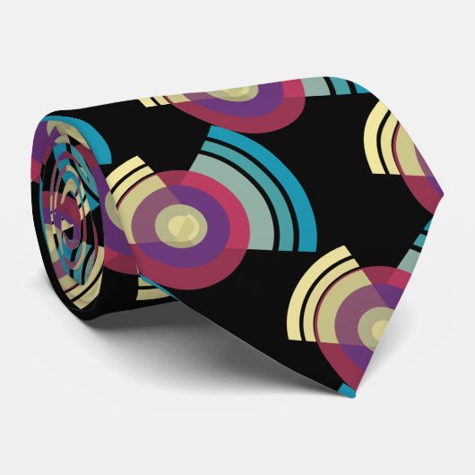 クールなアールデコのデザインの人のネクタイ ネクタイ (ロール)