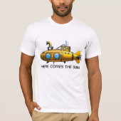 クールなイエローサブマリンTシャツ！ Tシャツ (正面)