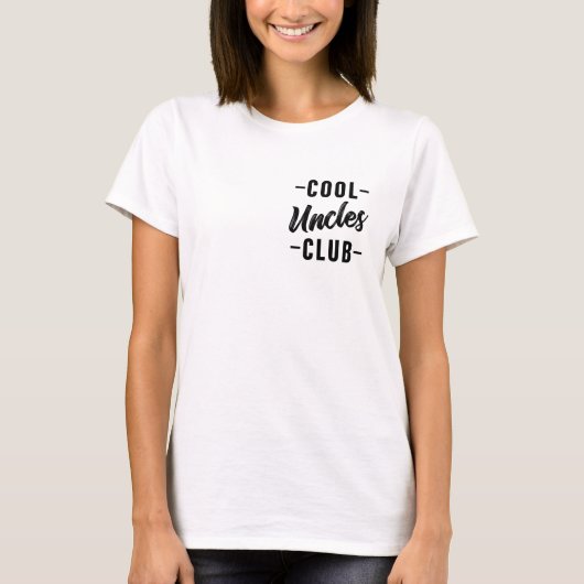 クールなオジサンの会 Tシャツ (正面)