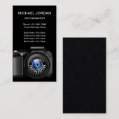 クールなカメラマンの写真撮影サービス 名刺 (正面/裏面)
