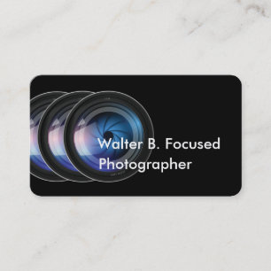 クールなカメラマンの名刺 名刺