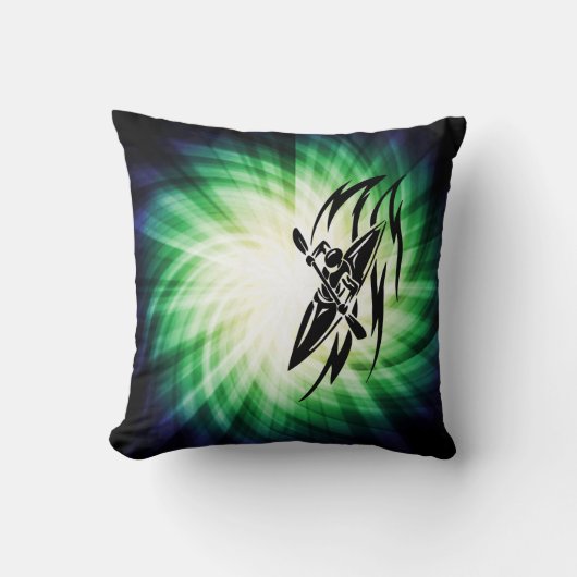 クールなカヤックを漕ぐこと クッション (正面)