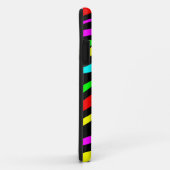 クールなカラフルか黒いシマウマのプリント- iPhone 5の場合 Case-Mate iPhoneケース (裏面/右)