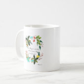 クールなキリスト教の芸術-ピーターの1 5:7 コーヒーマグカップ (正面左)