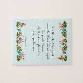 クールなキリスト教の芸術-ルークの11:13 ジグソーパズル (横)