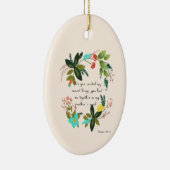 クールなキリスト教の芸術-賛美歌の139:13 セラミックオーナメント (右)