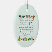 クールなキリスト教の芸術-賛美歌の139:1 - 3 セラミックオーナメント (右)