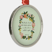 クールなキリスト教の芸術-賛美歌の34:18 メタルオーナメント (右)