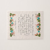 クールなキリスト教の芸術- Corinthiansの13:4 - 7 ジグソーパズル (横)