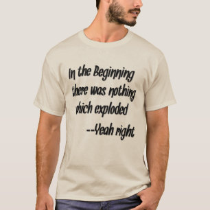 クールなキリスト教のTシャツの大きい強打理論の放棄 Tシャツ