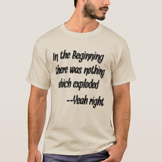 クールなキリスト教のTシャツの大きい強打理論の放棄 Tシャツ (正面)