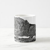 クールなギフトの占星術の印のマグレオ コーヒーマグカップ (中央)