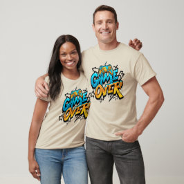 クールなグラフィティゲームオーバーコントローラーアーバンゲーマー Tシャツ