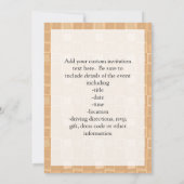 クールなコーキングス＆ミルク フレンズ カートゥーン 招待状 (裏面)