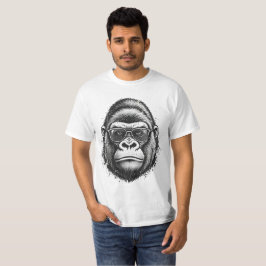 クールなゴリラスタイルTシャツ Tシャツ