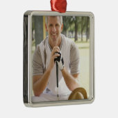 クールなゴルファー メタルオーナメント (右)