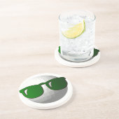 クールなゴルフ・ボールのコースター コースター (側面)