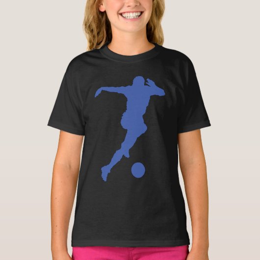 クールなサッカー選手 Tシャツ (正面)