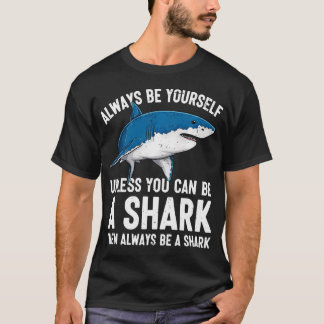 クールなサメ 生物学 海洋 野生生物 サメ好き Tシャツ