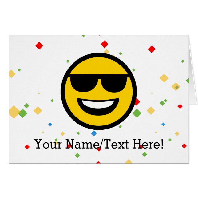 クールなサングラスEmoji (正面横)