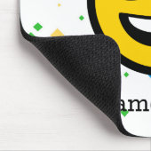 クールなサングラスEmoji マウスパッド (コーナー)