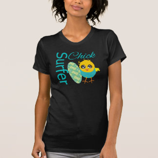 クールなサーファーのひよこ Tシャツ