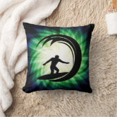 クールなサーフィン クッション (ブランケット)