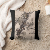 クールなジャズサックス演奏者 クッション (ブランケット)