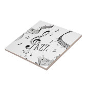 クールなジャズ音楽 タイル (側面)