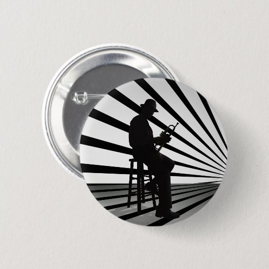 クールなジャズ2 缶バッジ (正面&裏面)