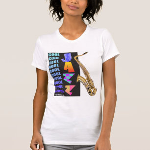 クールなジャズ Tシャツ