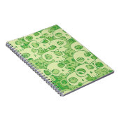 クールなスカル ノートブック (右側)