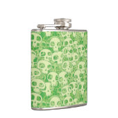 クールなスカル フラスク (右)